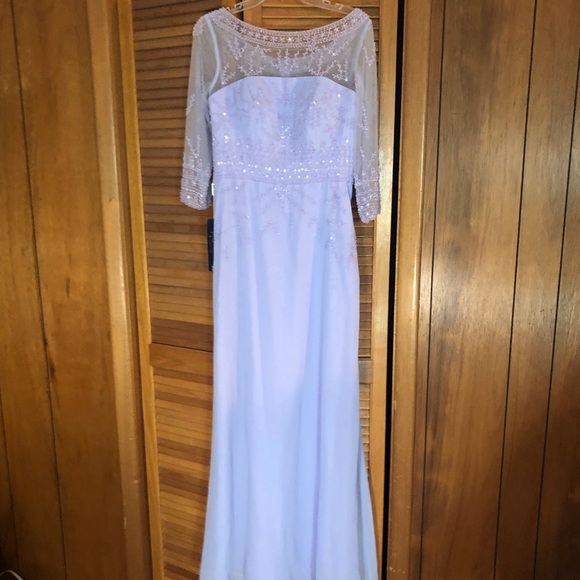Handmade LAVENDER bridesmaid or MOB gown (Serena London knock-off) - Picture 2 of 6